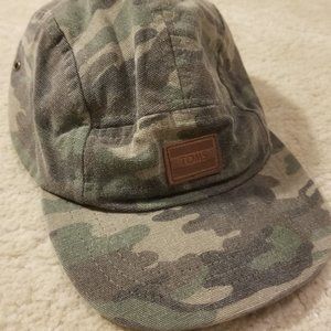 TOMS Camo Adjustable Slap Cap